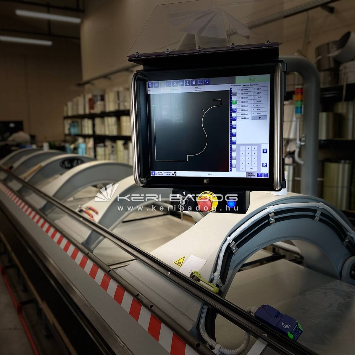 bádogos gép sas-hks-cnc