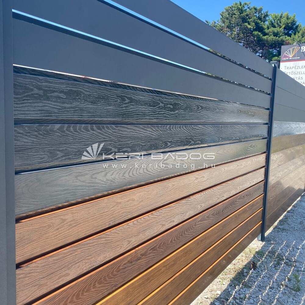 trapézlemez kerítés színek
