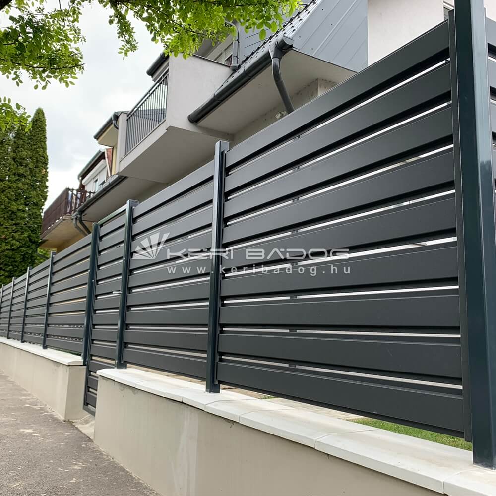 trapézlemez kerítés