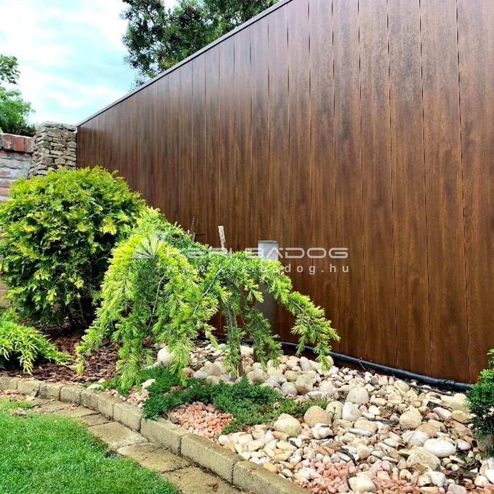 kéribádog lemezkerítés 2.13-1