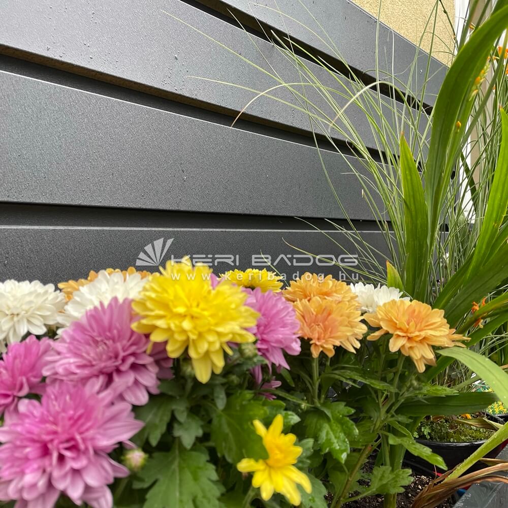 kéribádog lemezkerítés 2.13-2