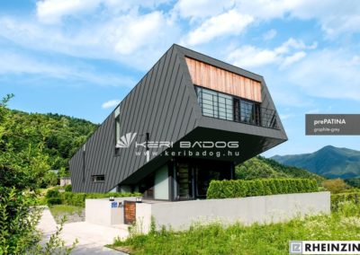 Rheinzink fémlemez borítás