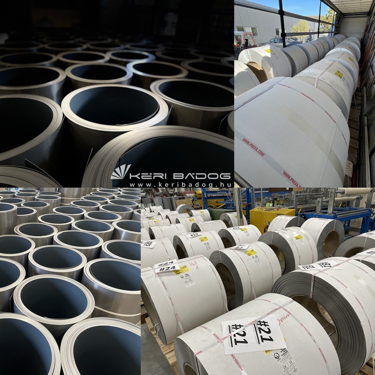 Prefa lemez tekercselés Prefa lemez tekercselés