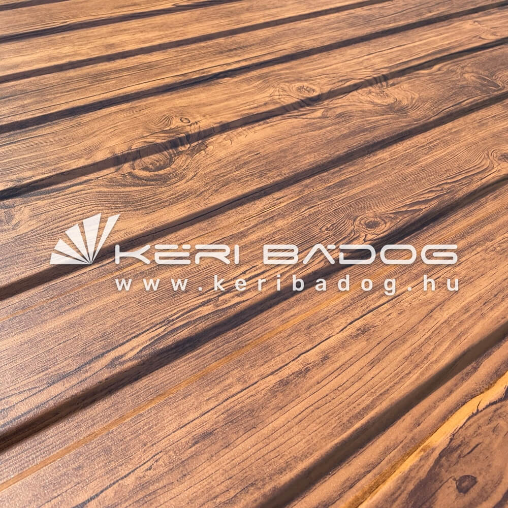 KTP8 kétoldalas famintás trapézlemez KTP8 T8 famintás trapézlemez